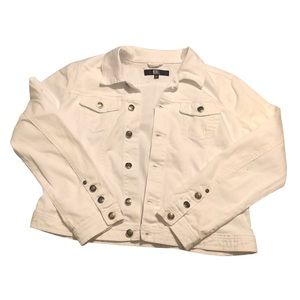 White Jean Jacket